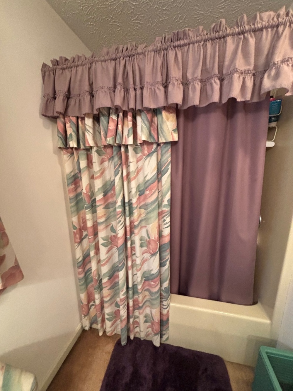 Vintage Croscill Sedona Shower Curtain